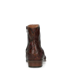 Bruine Western Boots Met Snakeskin^Sacha Cheap