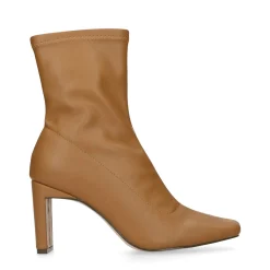 Camel Enkellaarsjes Met Hak^Sacha Outlet