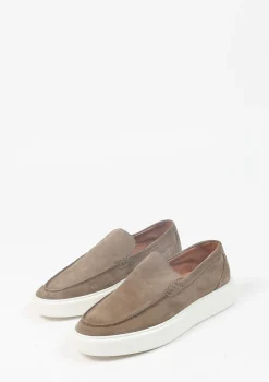 Camel Loafers Met Witte Zool^Sacha Online