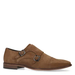 Camel Suede Gespschoenen^Sacha Clearance