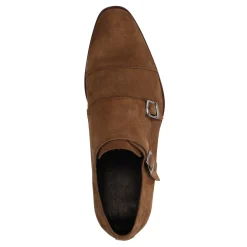 Camel Suede Gespschoenen^Sacha Clearance