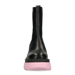 Chunky Chelsea Boots Met Roze Zool^Sacha Hot