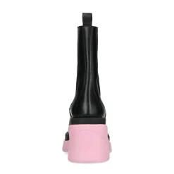 Chunky Chelsea Boots Met Roze Zool^Sacha Hot