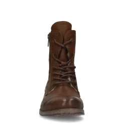 Cognac Leren Veterlaarsjes^Sacha Clearance