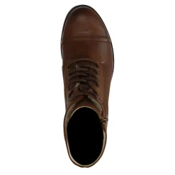 Cognac Leren Veterlaarsjes^Sacha Clearance