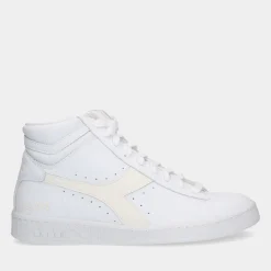Diadora Game L High 2030 Pristine White Dames Sneakers^Sacha Cheap
