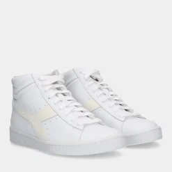 Diadora Game L High 2030 Pristine White Dames Sneakers^Sacha Cheap
