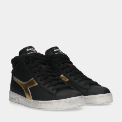 Diadora Game L High Waxed Metal Wn Dames Sneakers^Sacha Best