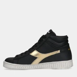 Diadora Game L High Waxed Metal Wn Dames Sneakers^Sacha Best