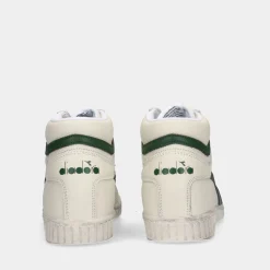 Diadora Game L High Waxed White Heren Sneakers^Sacha Discount