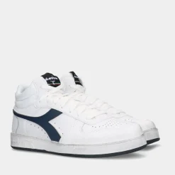 Diadora Magic Basket Demi Icona White/Blue Heren Sneakers^Sacha Best Sale