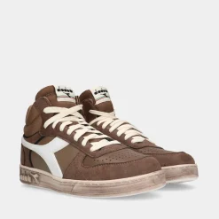 Diadora Magic Basket Demi Stained Brown Heren Sneakers^Sacha Flash Sale