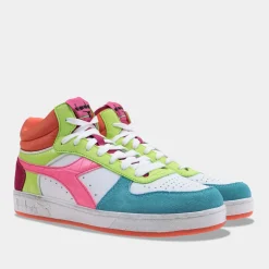 Diadora Magic Basket Demi Croco Dames^Sacha Cheap