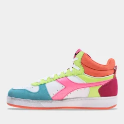 Diadora Magic Basket Demi Croco Dames^Sacha Cheap