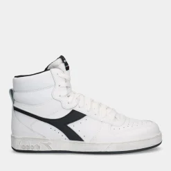 Diadora Magic Basket Mid Icona White/Black Heren Sneakers^Sacha Best