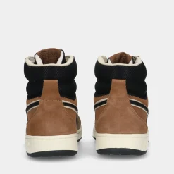 Diadora Magic Basket Mid Earth Brown/Black Heren Sneakers^Sacha Online