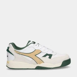 Diadora Winner Sl White / Green Heren Sneakers^Sacha Sale