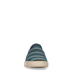 Donkerblauwe Canvas Loafers Met Strepen^Sacha Outlet