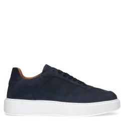 Donkerblauwe Nubuck Sneakers^Sacha Sale