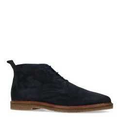 Donkerblauwe Suede Desert Boots^Sacha Discount