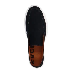 Donkerblauwe Suede Hoge Loafers^Sacha Flash Sale