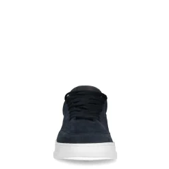 Donkerblauwe Suede Sneakers^Sacha Fashion