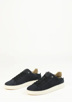 Donkerblauwe Suede Sneakers^Sacha Online