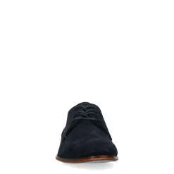 Donkerblauwe Suede Veterschoenen^Sacha Best