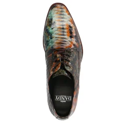 Donkerbruine Leren Veterschoenen^Sacha Cheap