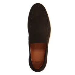 Donkerbruine Suede Loafers^Sacha Online