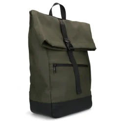 Donkergroene Rugzak Met Zwarte Details^Sacha Sale