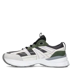 Donkergroene Runner Sneakers^Sacha Fashion