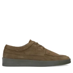 Donkergroene Suede Sneakers^Sacha Best Sale