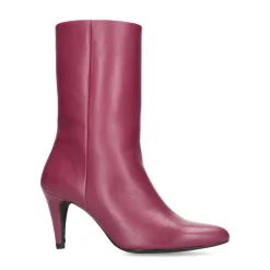 Fuchsia Enkellaarsjes Met Hak^Sacha Clearance