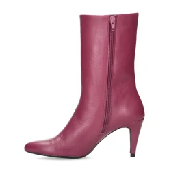 Fuchsia Enkellaarsjes Met Hak^Sacha Clearance