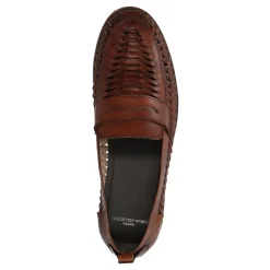 Gevlochten Loafers Cognac^Sacha Store
