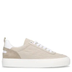 Goliath Beige Textiel Sneakers Met Suede^Sacha Shop