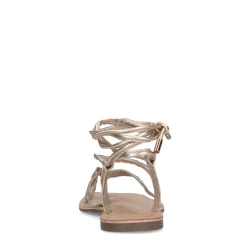 Gouden Leren Sandalen^Sacha Discount