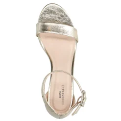 Gouden Sandalen Met Hak^Sacha Fashion