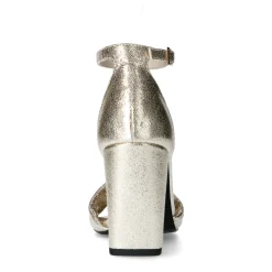 Gouden Sandalen Met Hoge Hak^Sacha Fashion
