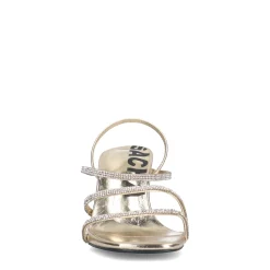 Gouden Strass Sandalen Met Hak^Sacha Cheap