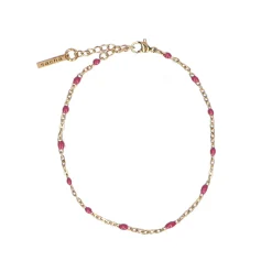 Goudkleurige Armband Met Roze Kraaltjes^Sacha Clearance