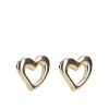 Goudkleurige Hart Oorbellen^Sacha Hot