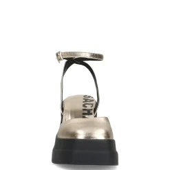 Goudkleurige Metallic Pumps Met Plateau Hak^Sacha Shop