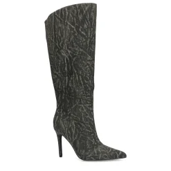 Greywashed Denim Hoge Laarzen^Sacha Clearance