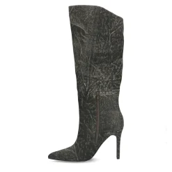 Greywashed Denim Hoge Laarzen^Sacha Clearance