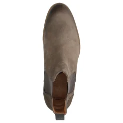 Grijze Suede Chelsea Boots^Sacha Fashion