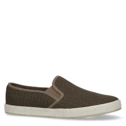 Groene Canvas Loafers Met Geweven Touwzool^Sacha Cheap