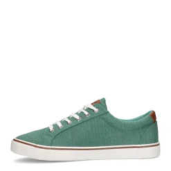Groene Canvas Veterschoenen^Sacha Best Sale
