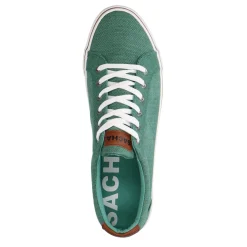 Groene Canvas Veterschoenen^Sacha Best Sale
